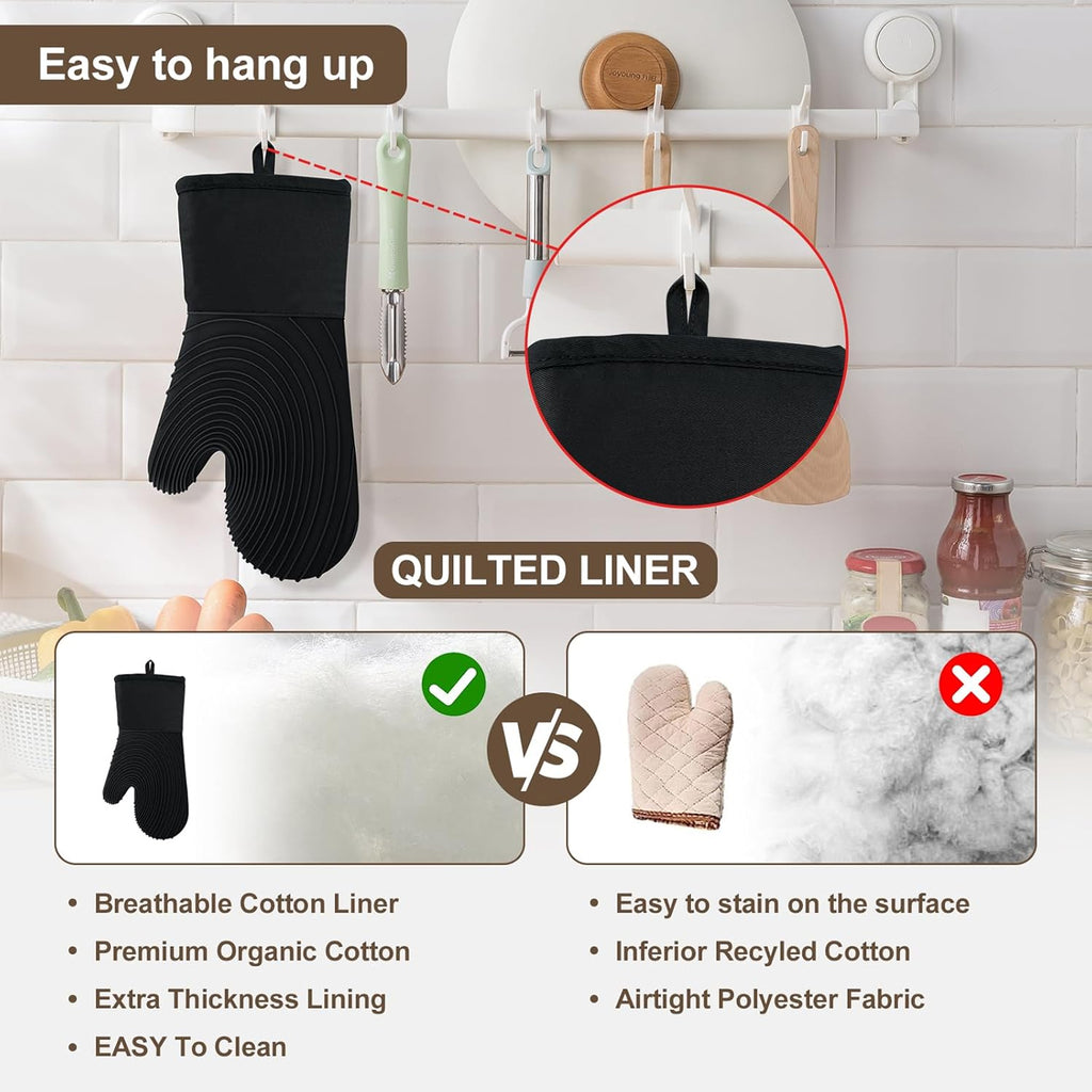 Silicone Oven Mitts