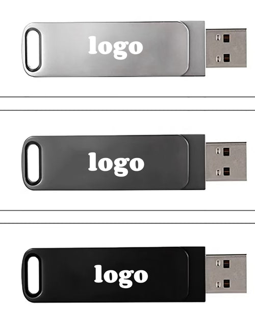 32g Rotating Metal USB Flash Drive