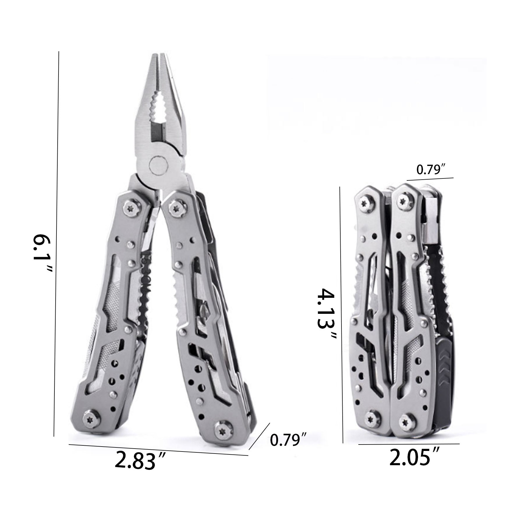 Outdoor Portable Multi-Function Folding Pliers