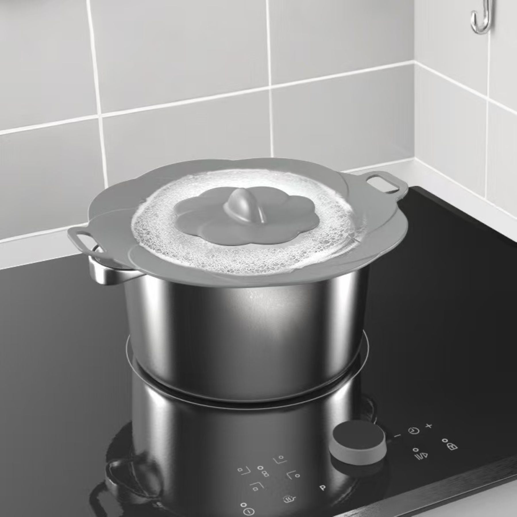 Silicone Household Anti-splash Pot Lid