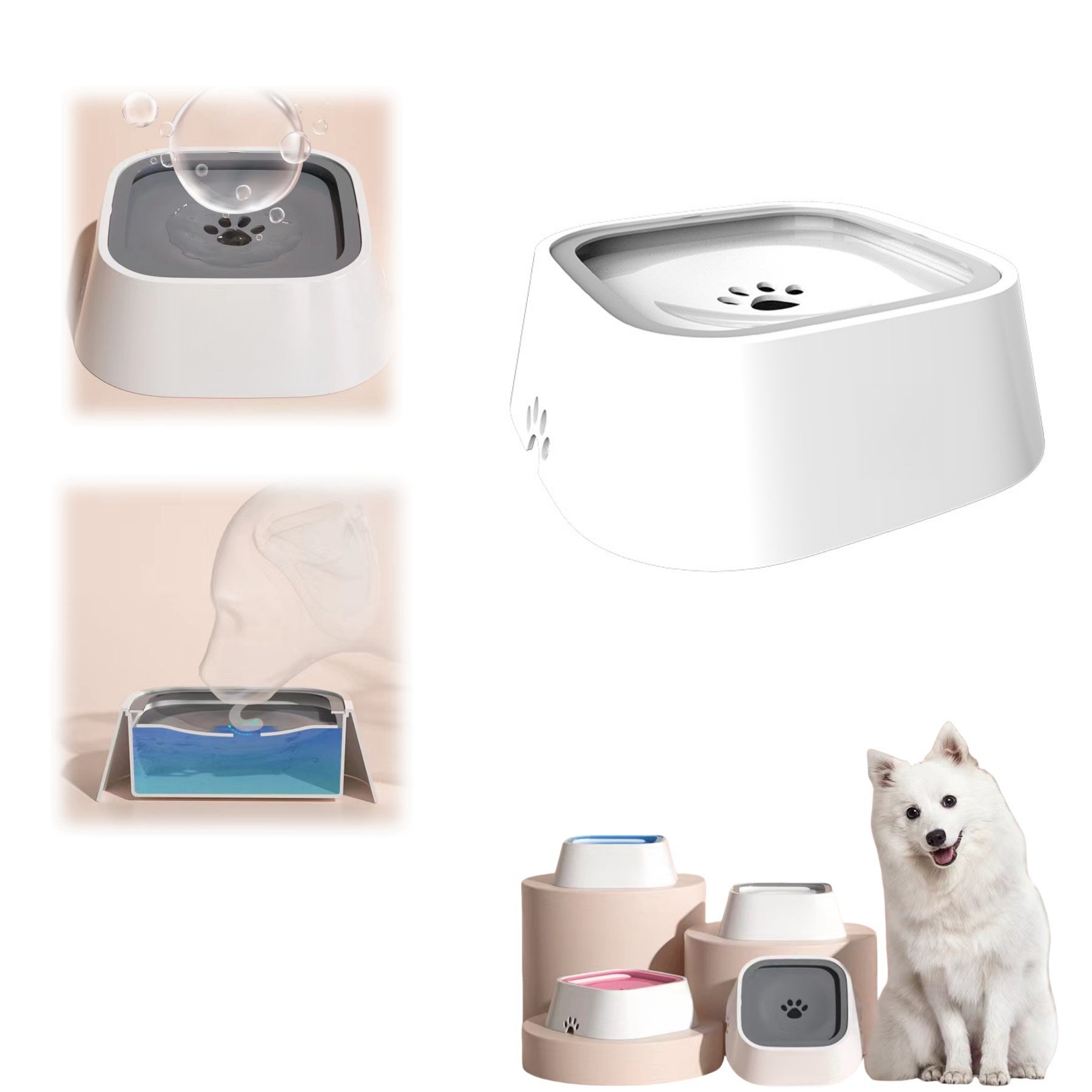 Pet Water Bowl That Prevents Tipping