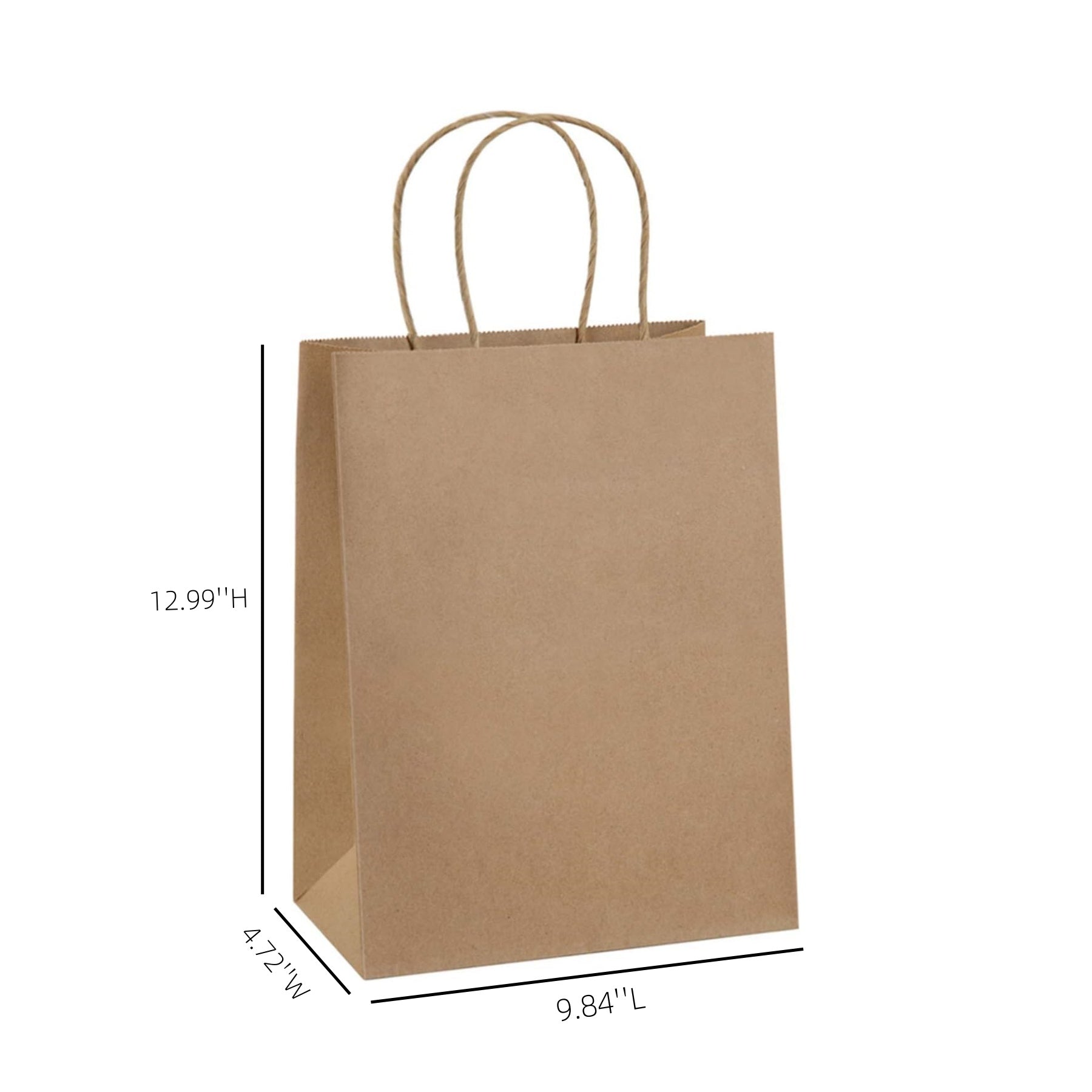 Large Colored Kraft Paper Bags