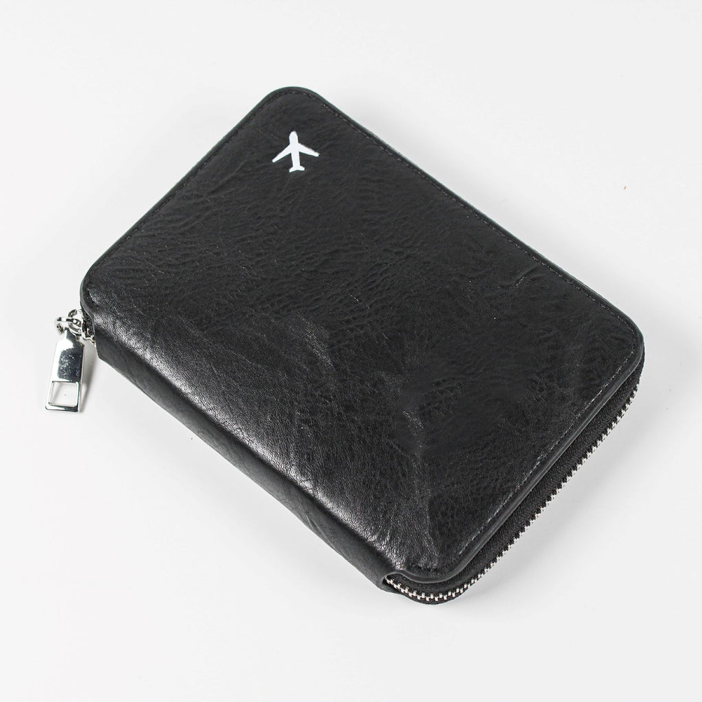 Compact Zippered Passport Pouch