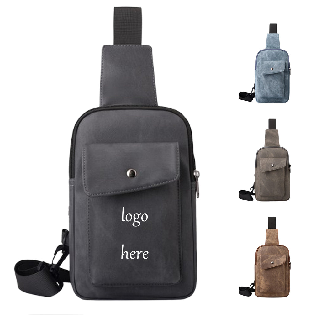 Pu Leather Double-Layer Hanging Bag