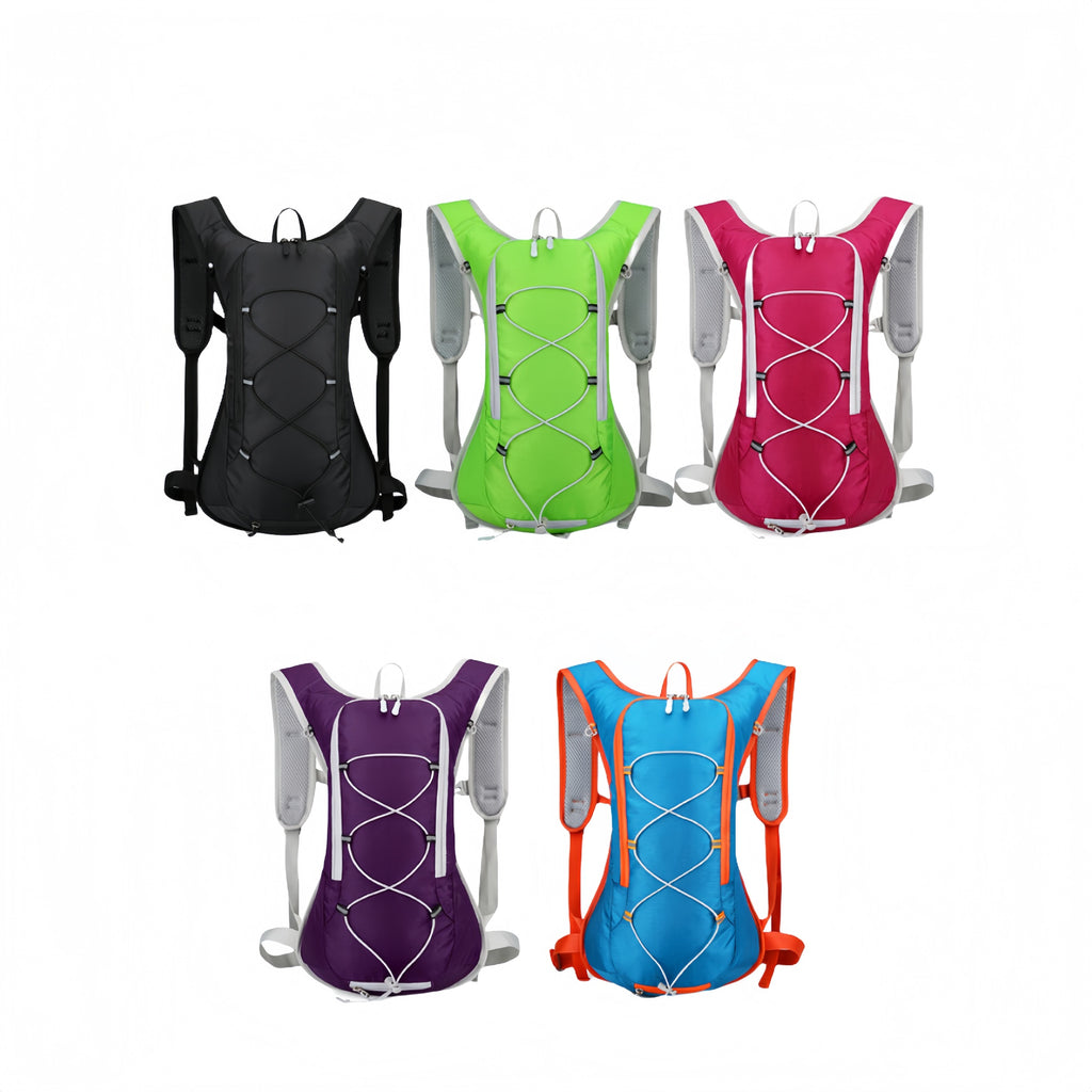 Nylon Water Repellent Outdoor Double Shoulder Backpack