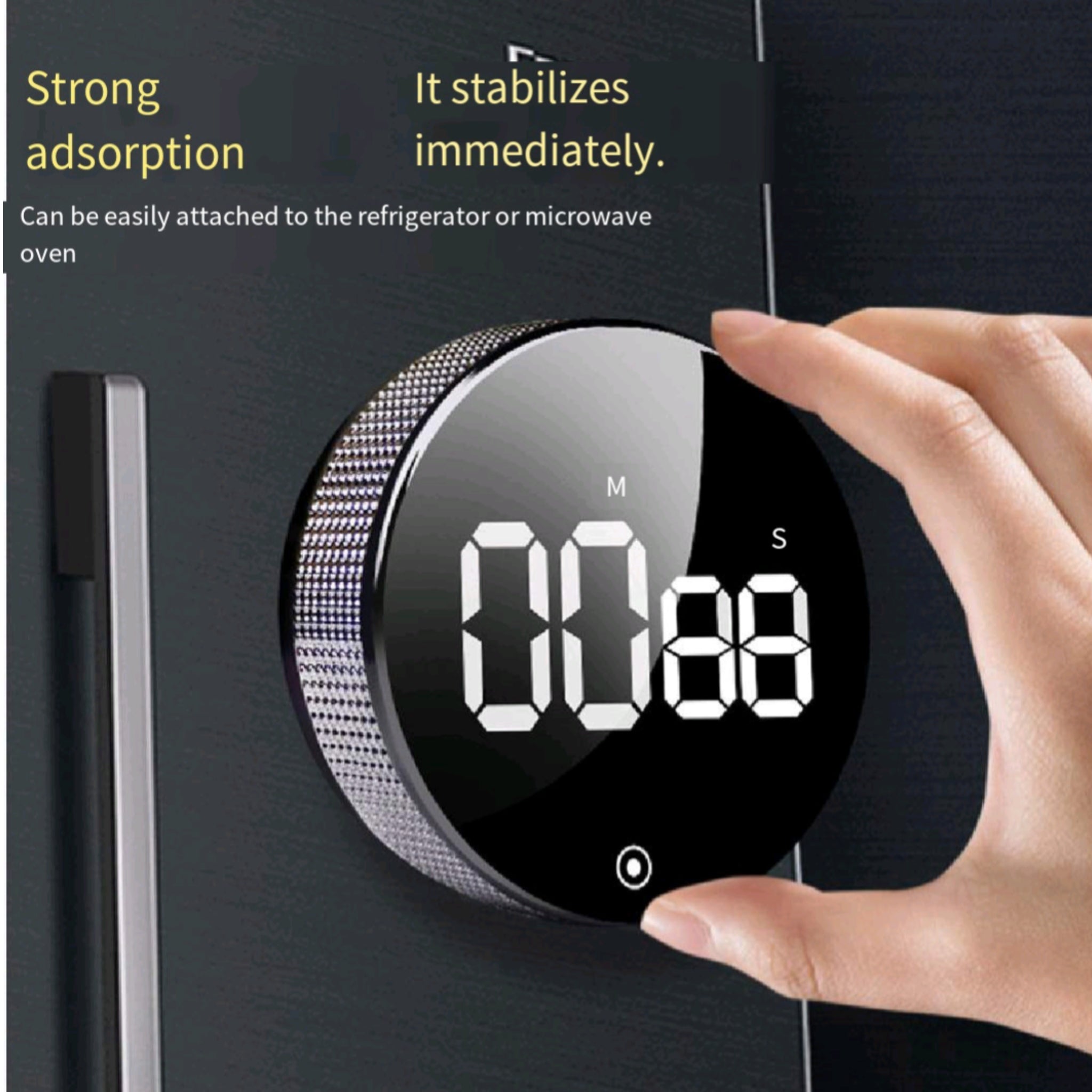 Mechanical Kitchen Timer Rotating Dial Loud Alarm