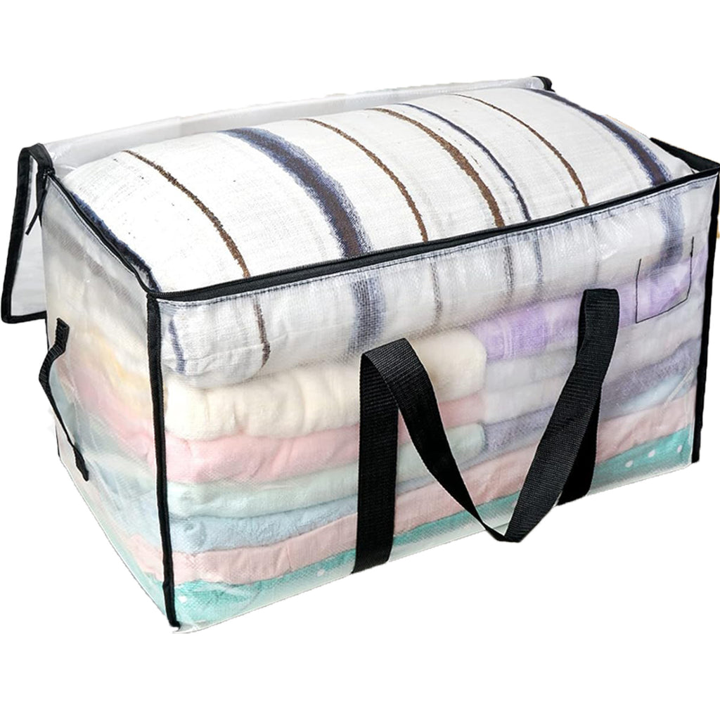 Heavy Duty Moving Storage Tote Reinforced Handles