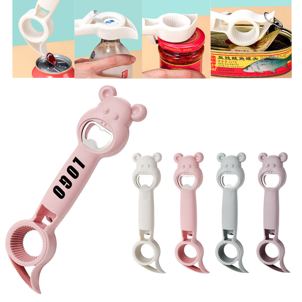 Multi-purpose 4-in-1 Bottle Opener