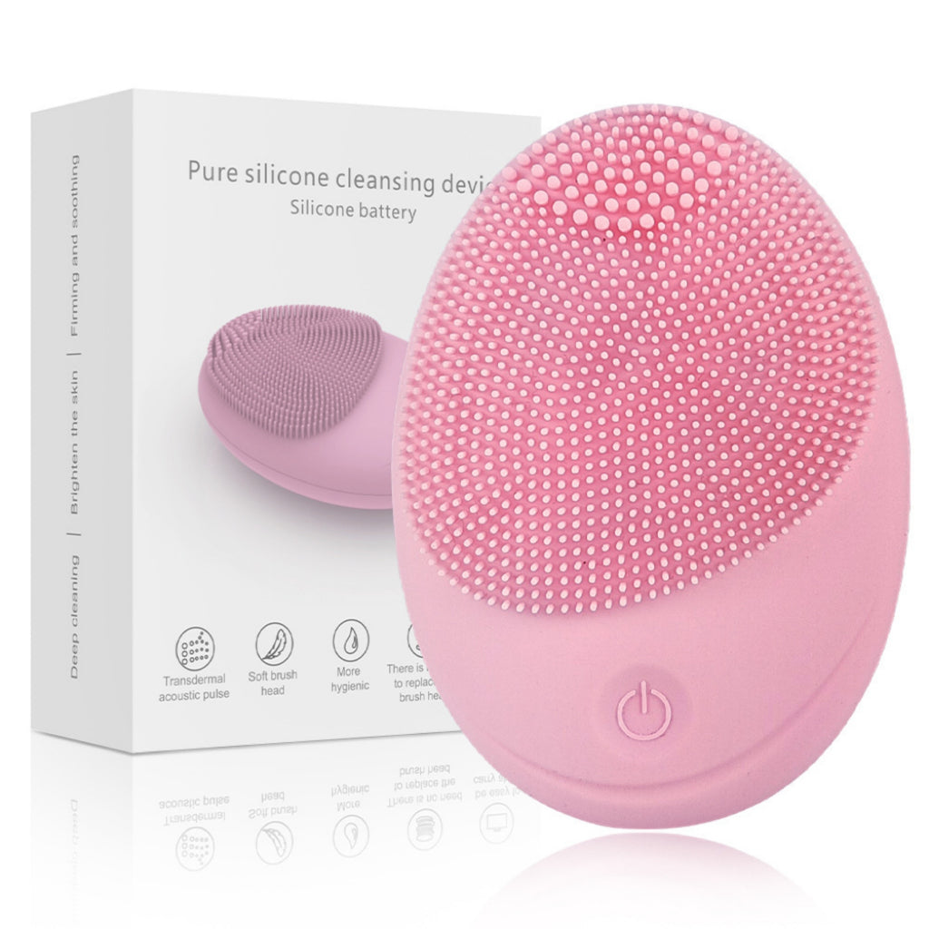 Electric Ultrasonic Facial Cleansing Brush