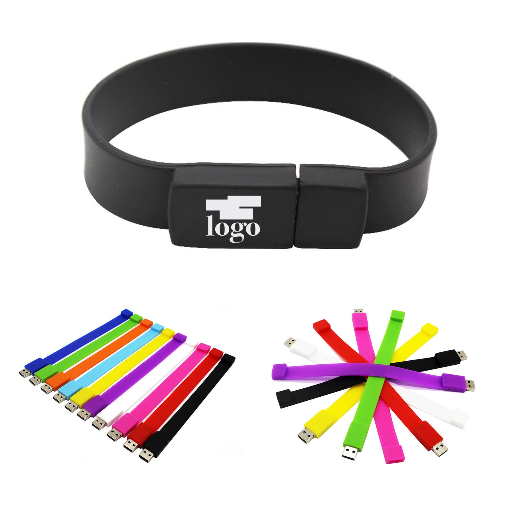 Silicone Wristband USB Drive