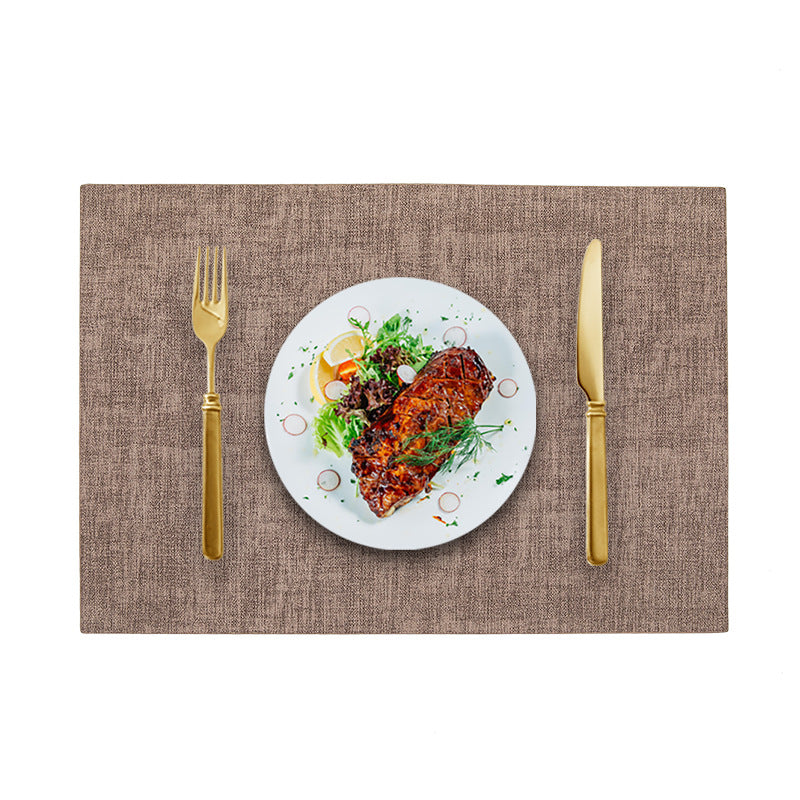 Cloth Leather Table Mat
