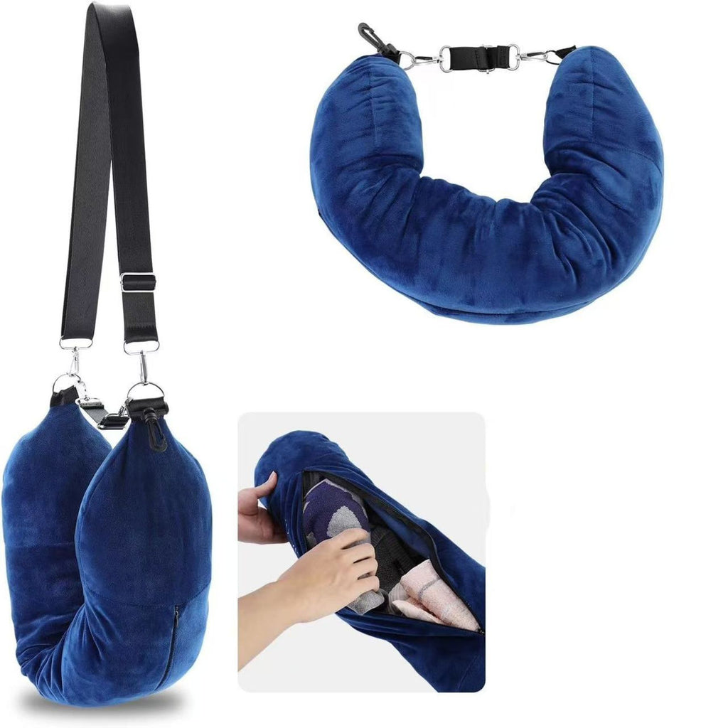Travel Headrest Storage Bag