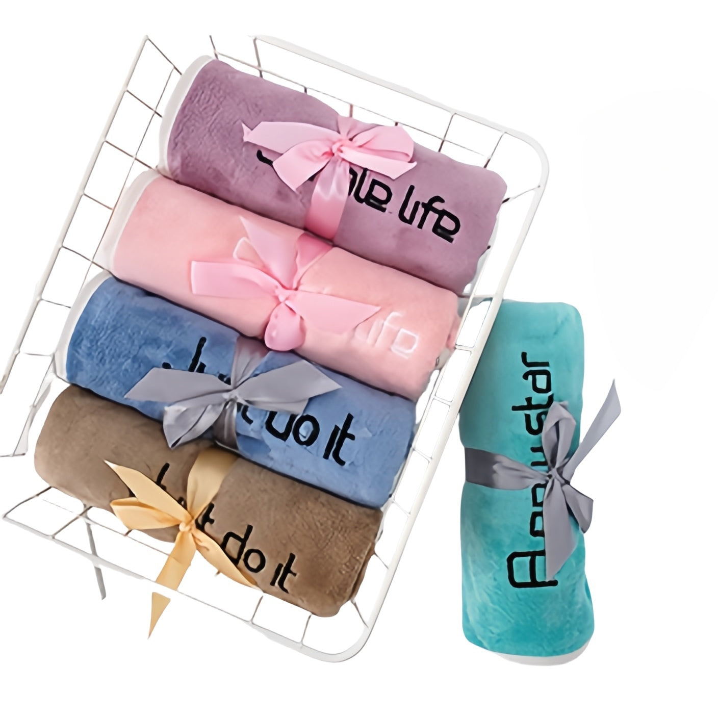 Coral Velvet Towel