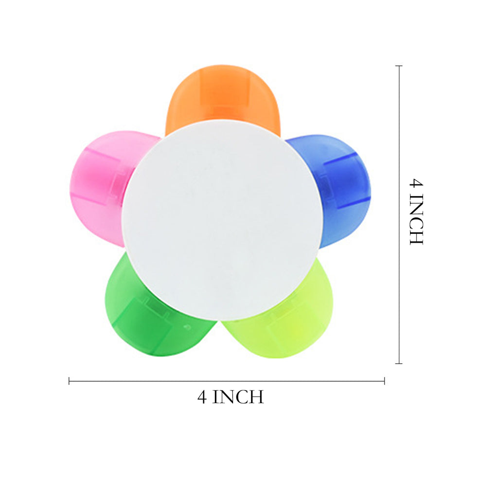 Flower Shape Watercolor Highlighter Pens