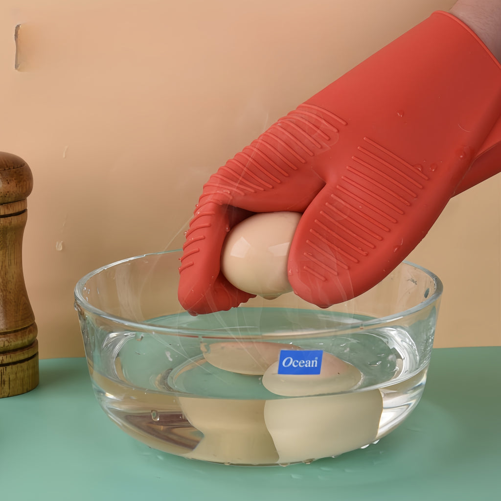 Heat-Resistant Silicone Gloves