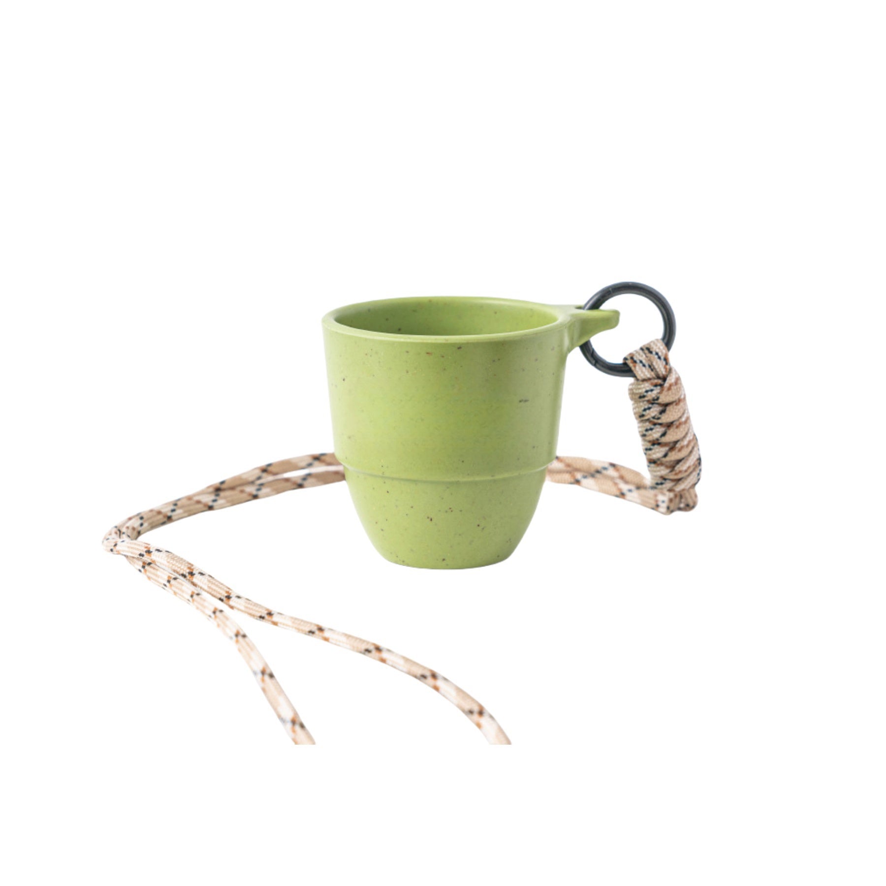 Coffee Grounds Cup With A Lanyard