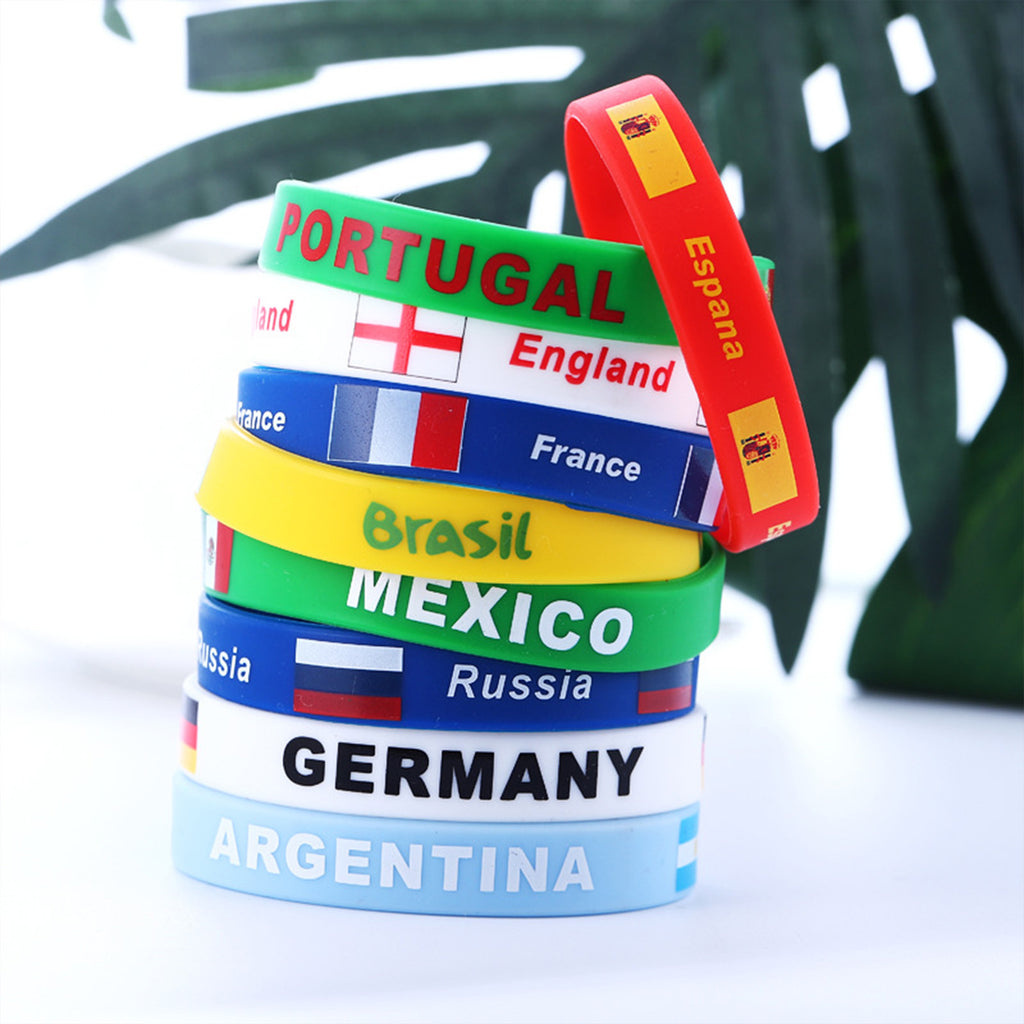Country Flag Silicone Bracelet