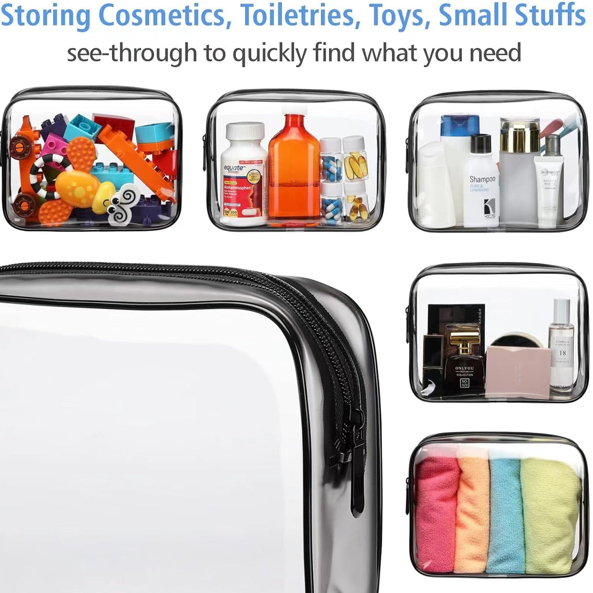 Portable Travel Makeup Bags