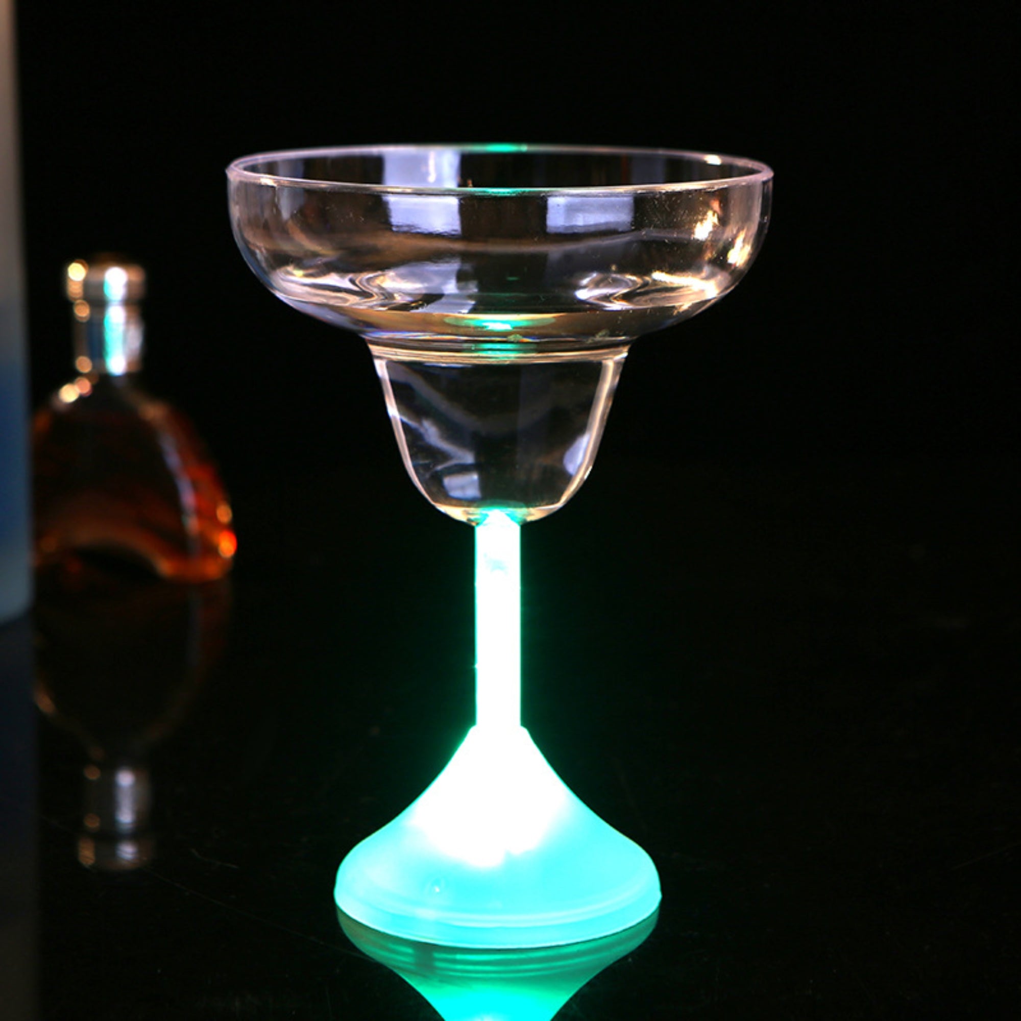 Multifunctional Led Lit Wine Glass With Seven Color Magic Transformation
