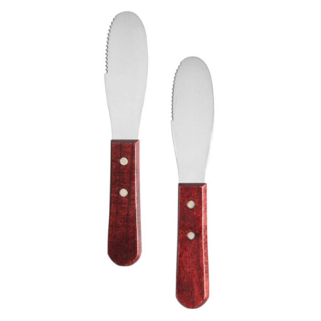 Stainless Steel Cheese Knife with Wooden Handle