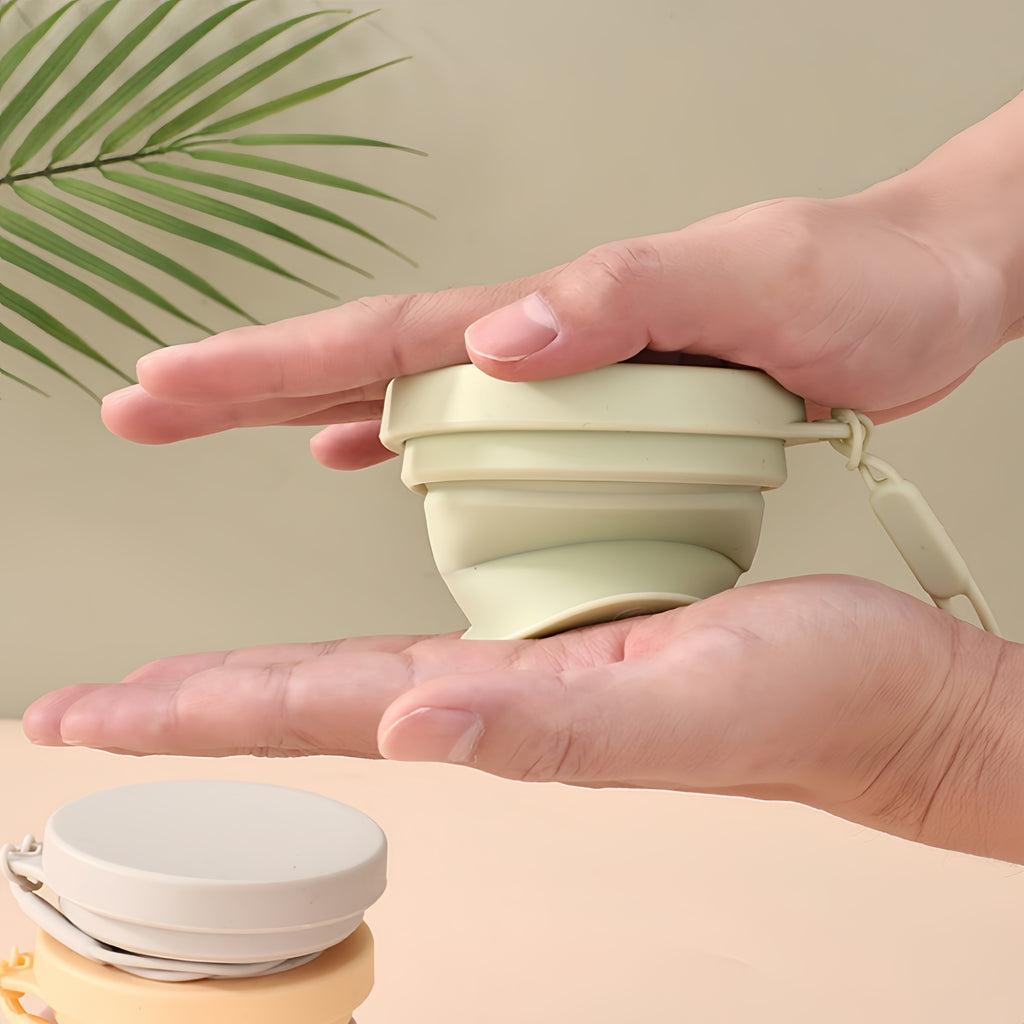 Outdoor Silicone Folding Water Bottle