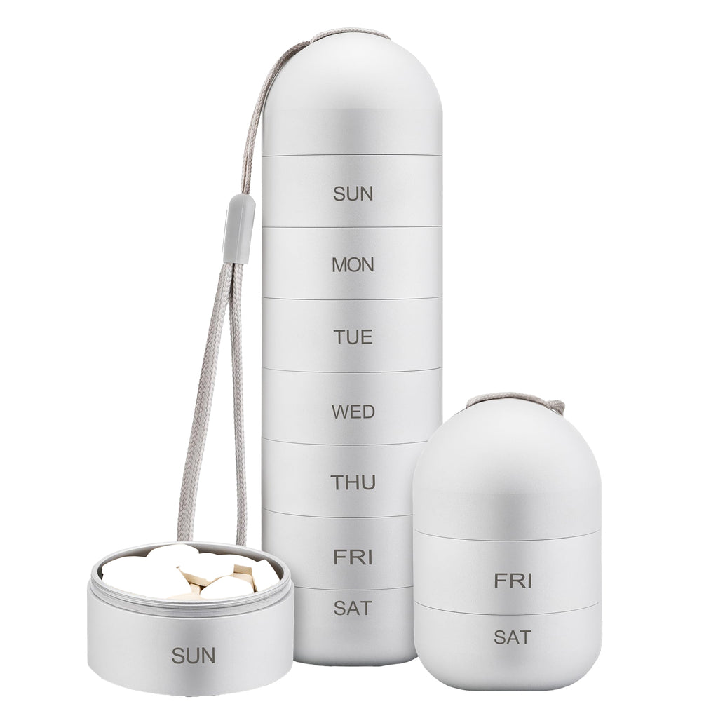 Big Style Delicate Metal Sealed Waterproof Outdoor Pill Box