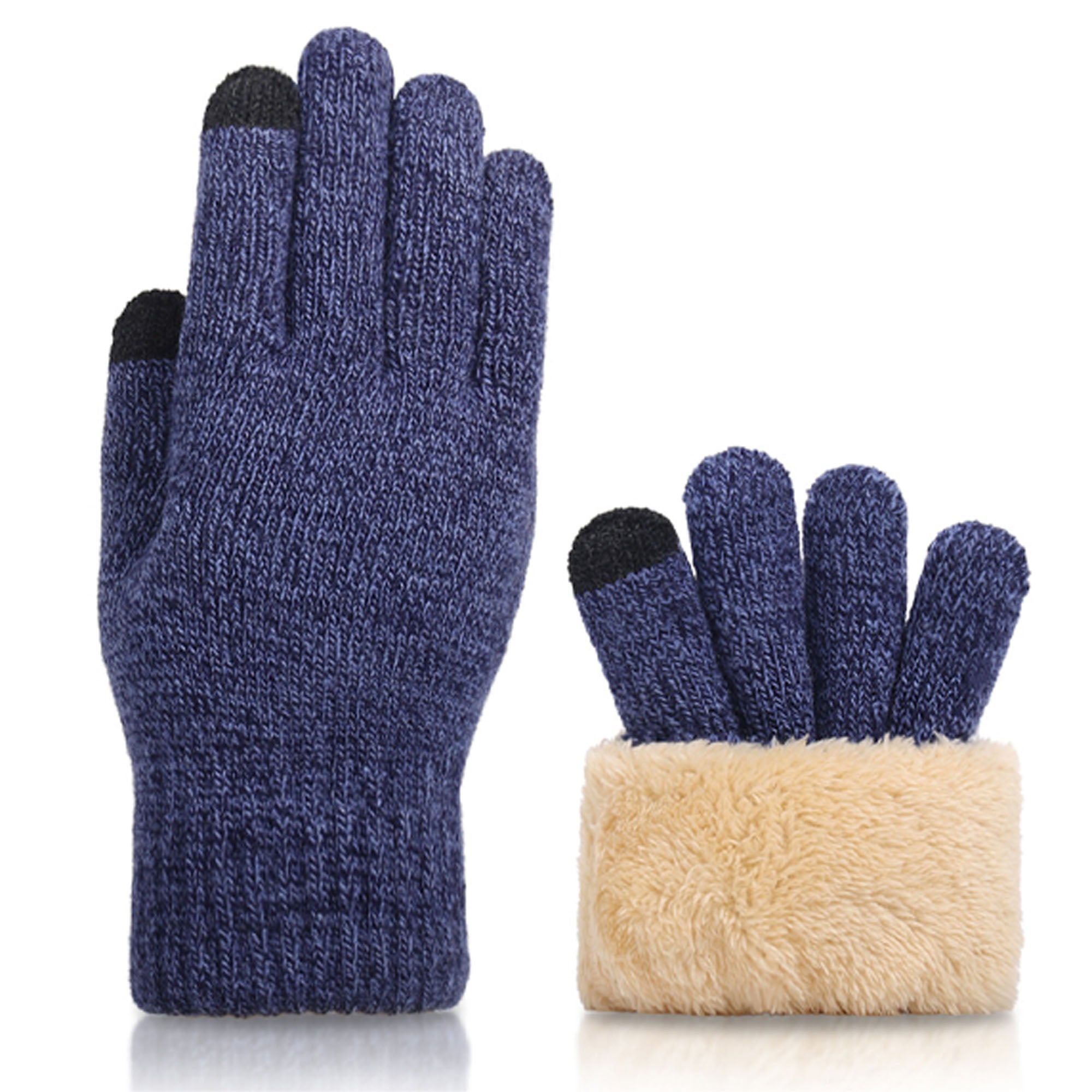 Winter Knit Touch Screen Gloves