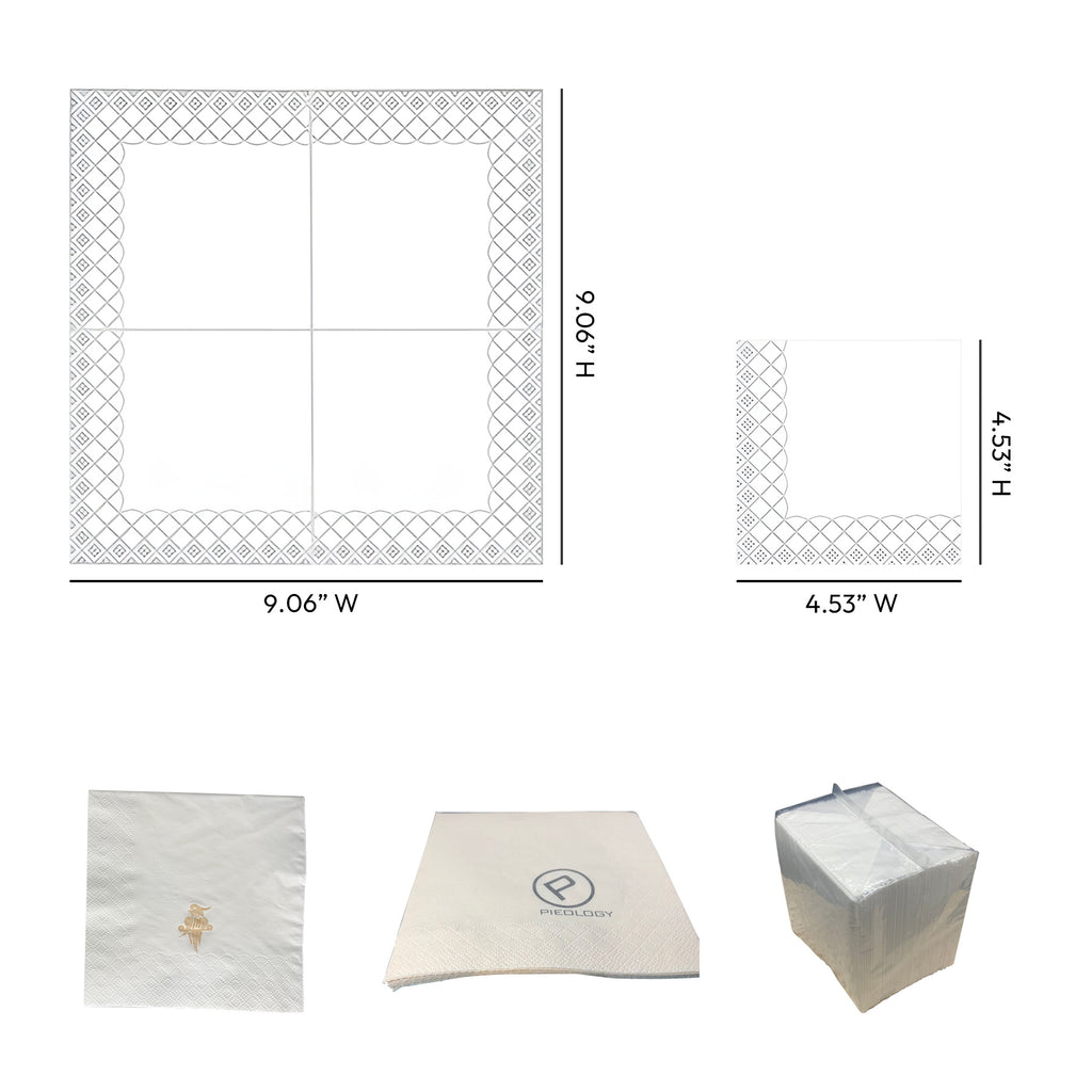 Coined Edge Beverage Handkerchiefs