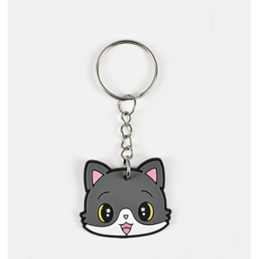 Soft PVC Keychain Colorful Animal Car Charm Bag Accessory