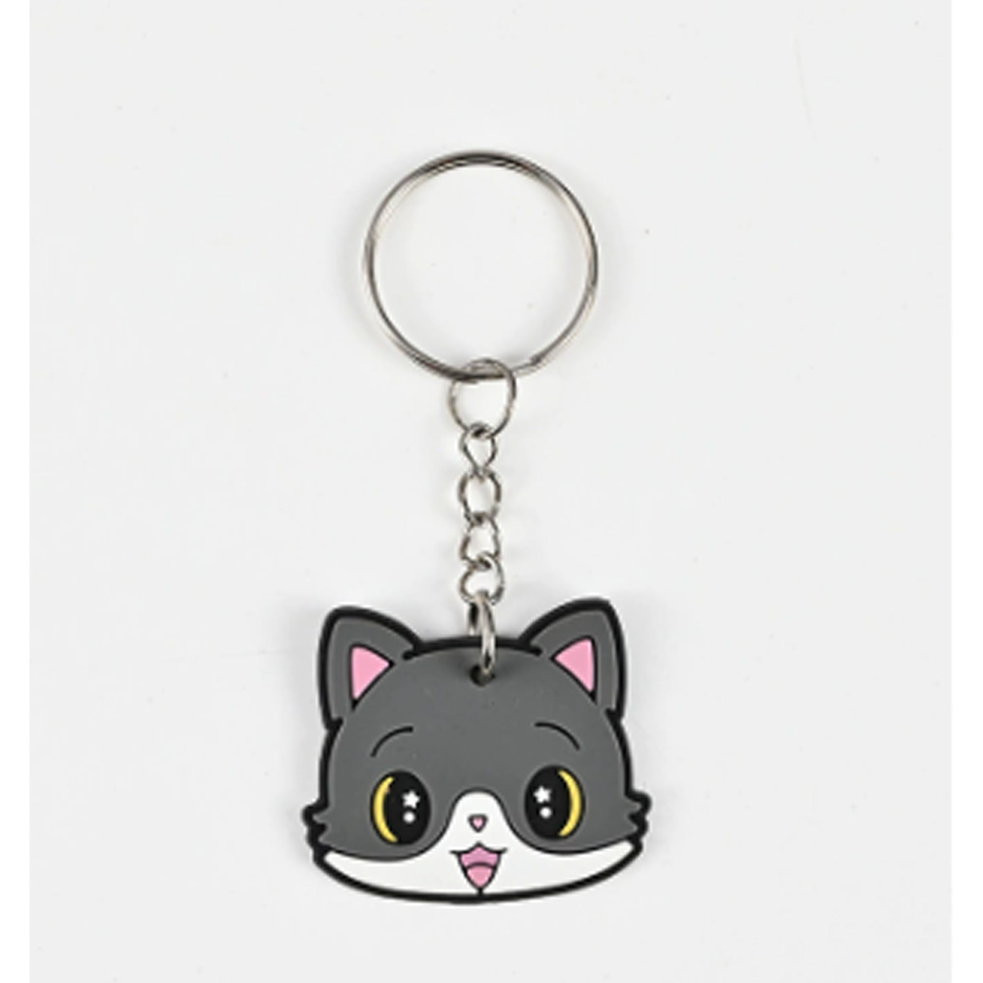 Soft PVC Keychain Colorful Animal Car Charm Bag Accessory