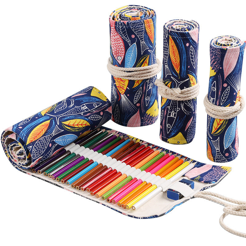 Natural Canvas Roll Large Artist Sketch Tools