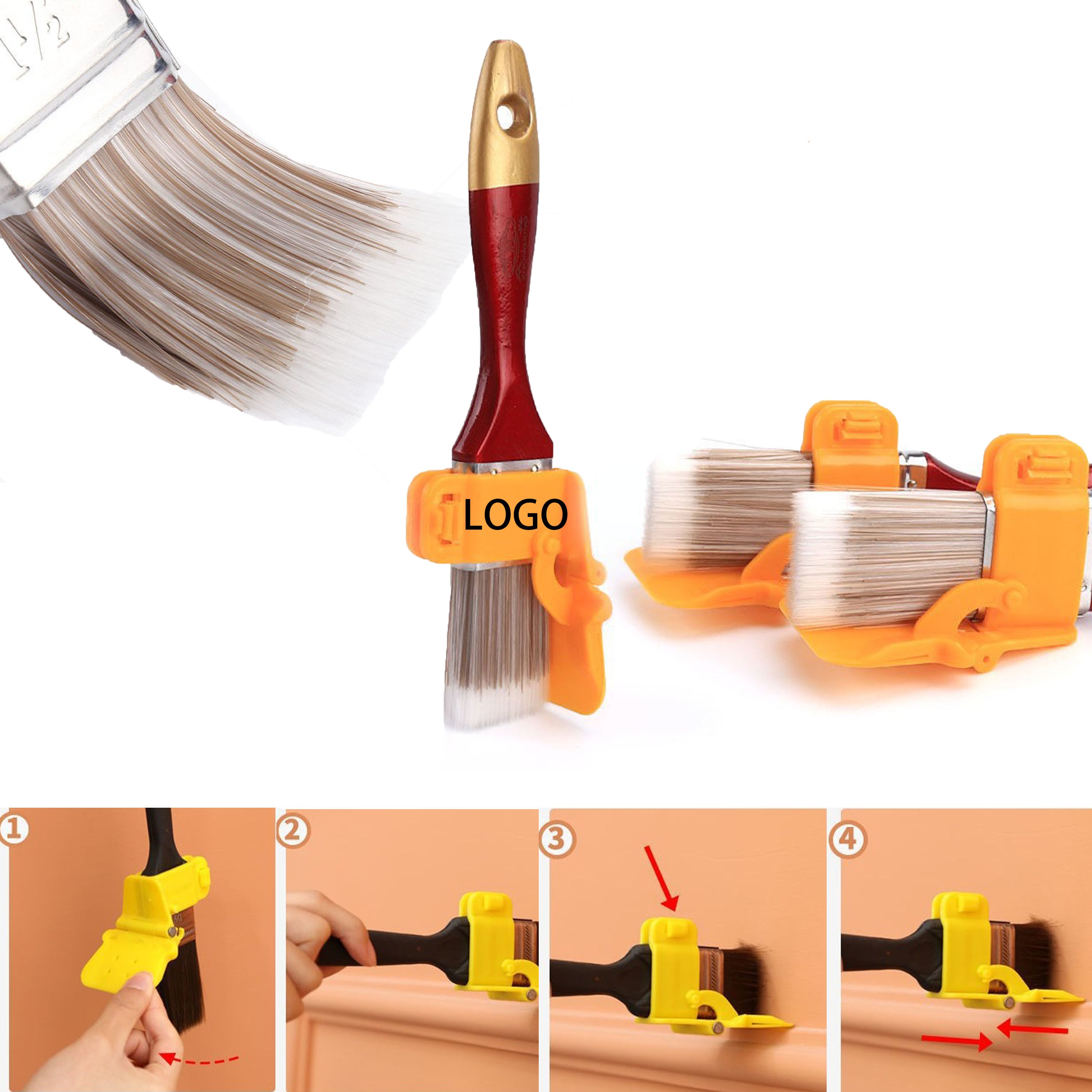 Paint Brush Wall Brush Corner And Painting Brush