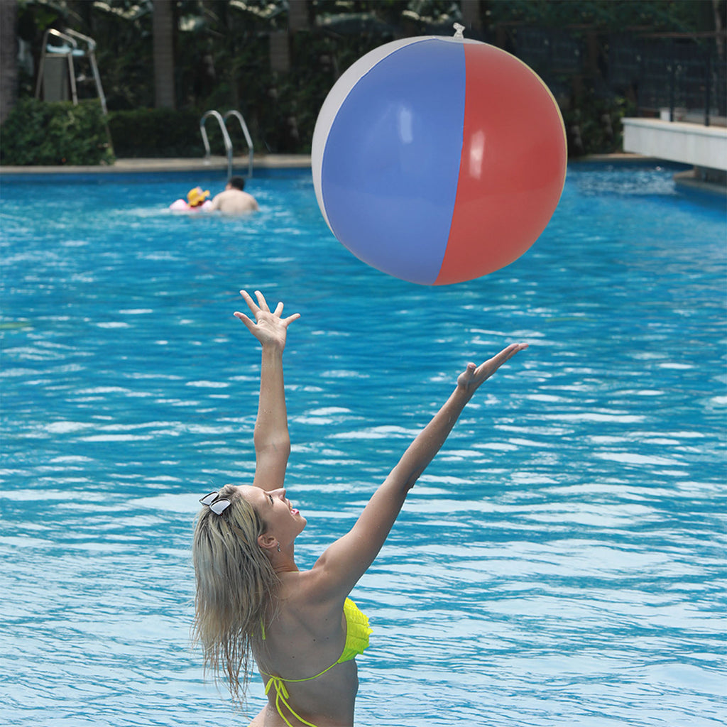 16" Six Color Beach Ball