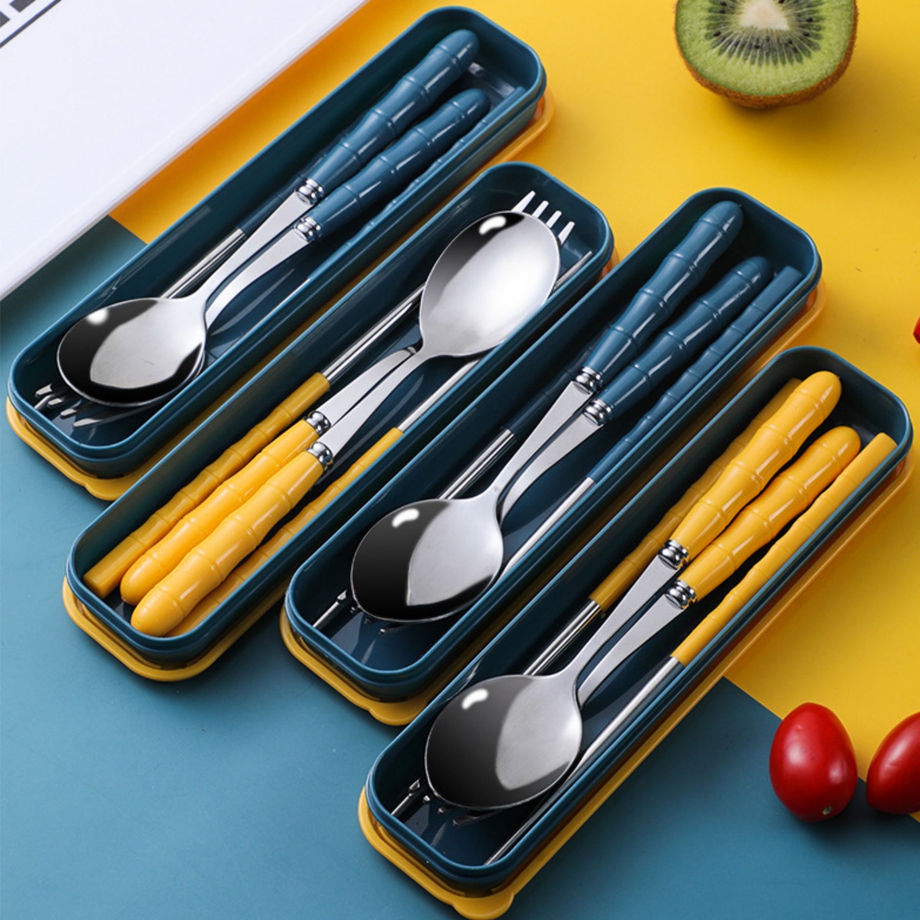 Portable Stainless Steel Cutlery Set