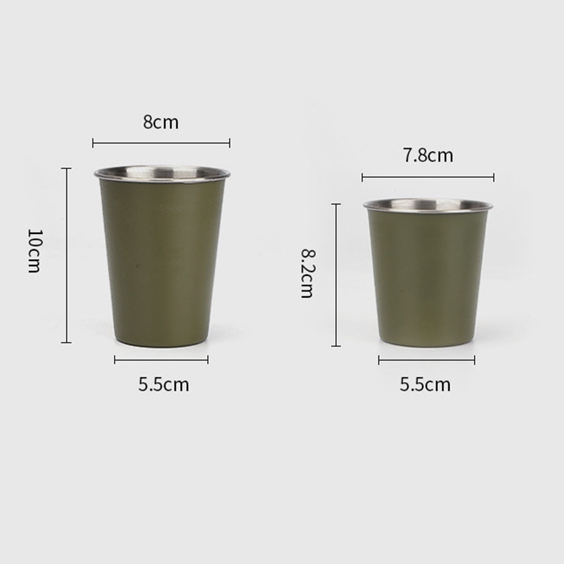 Stainless Steel Camping Cup Outdoor Mug