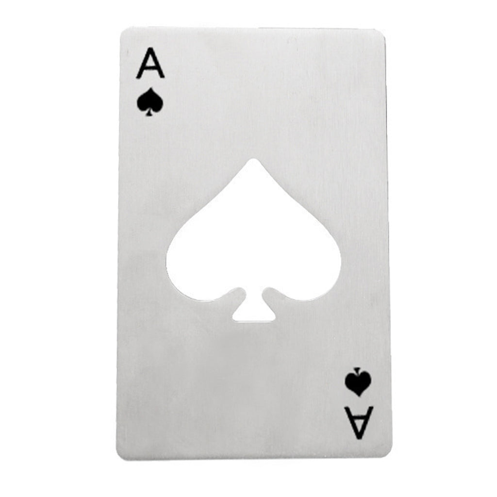 Stainless Steel Poker Shaped Bottle Opener