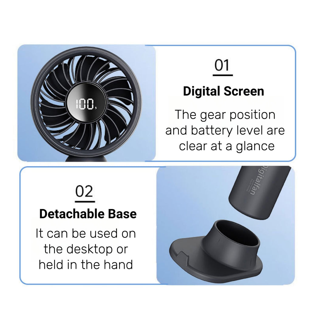 Powerful Handheld Fan
