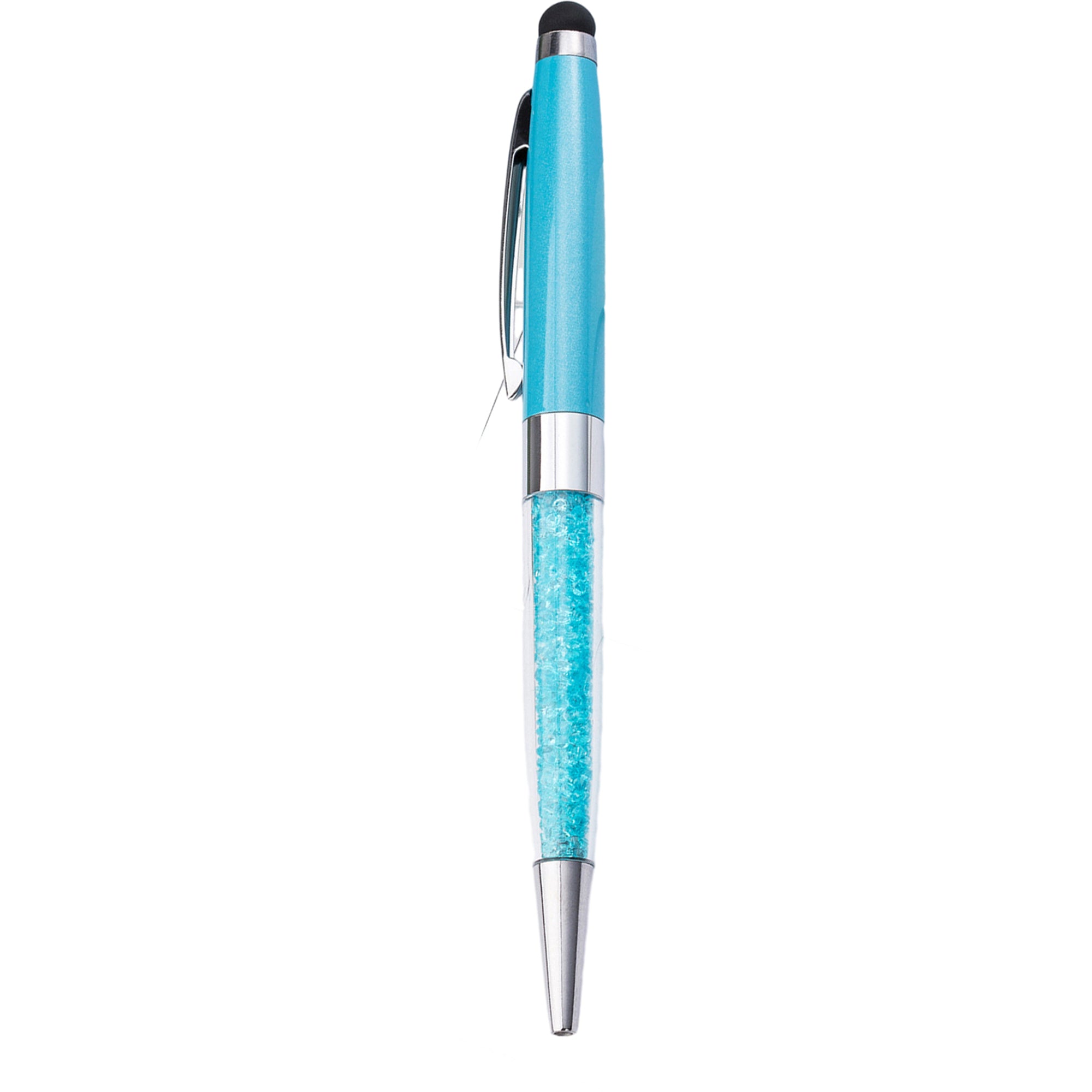 Crystal Ballpoint Pen With Stylus