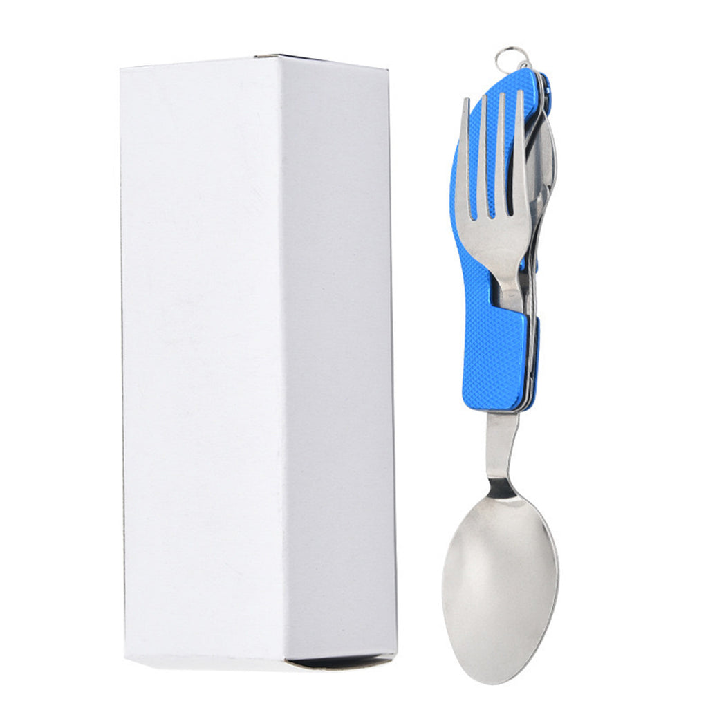 Camping Folding Detachable Knife And Fork And Spoon Set