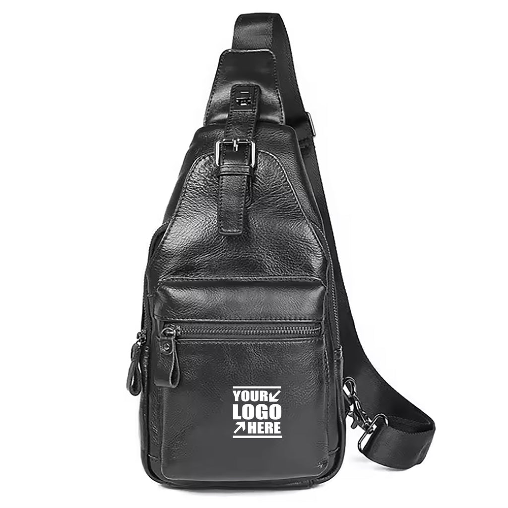 Vintage Leather Cross Body Chest Bag