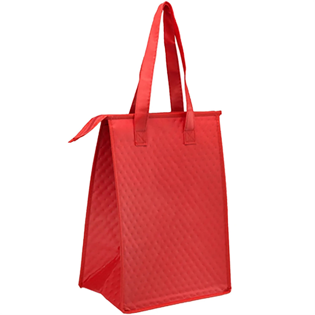 Non-Woven Zipper Insulated Lunch Tote Bag