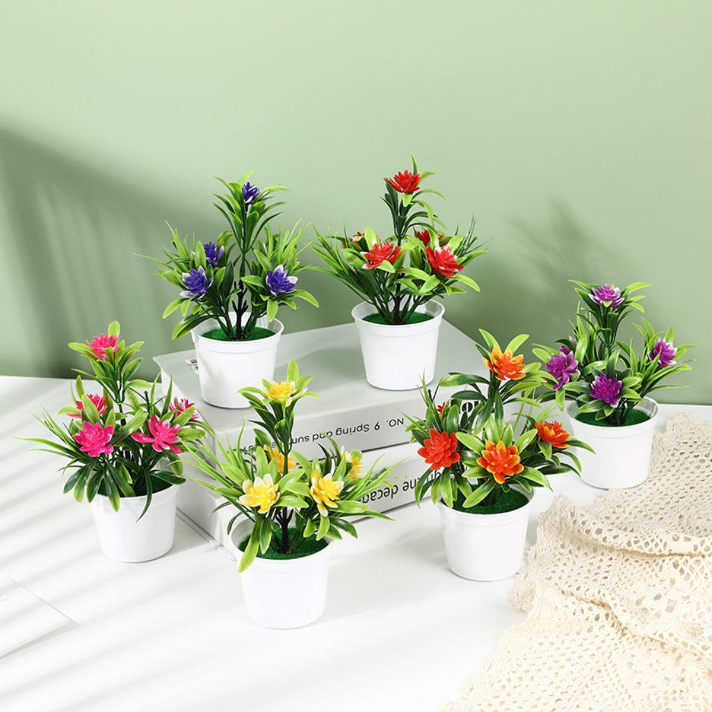 Artificial Flower Potted Plant