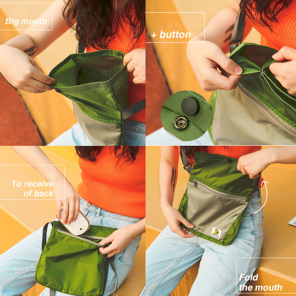Flip Slim Travel Outdoor Sports Fashion Youth Crossbody Bag