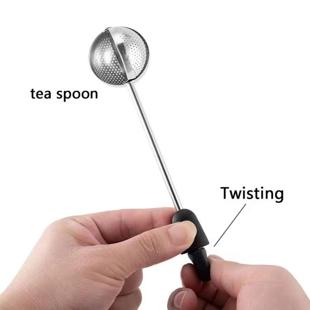 Stainless Steel Rotating Tea Strainer
