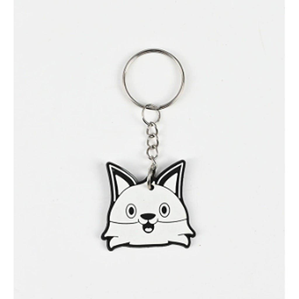 Soft PVC Keychain Colorful Animal Car Charm Bag Accessory