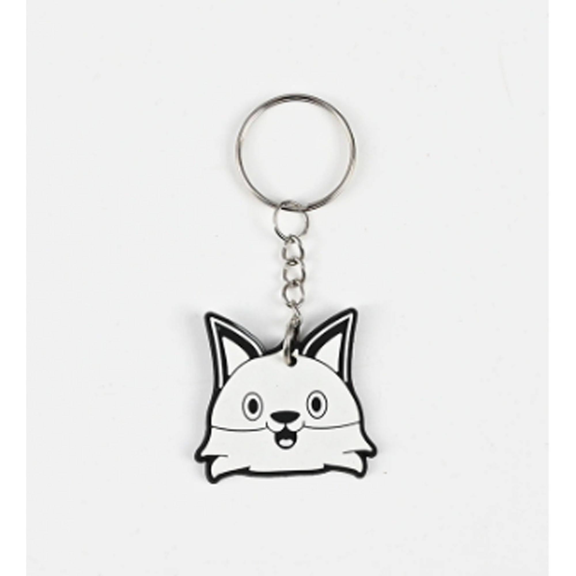 Soft PVC Keychain Colorful Animal Car Charm Bag Accessory