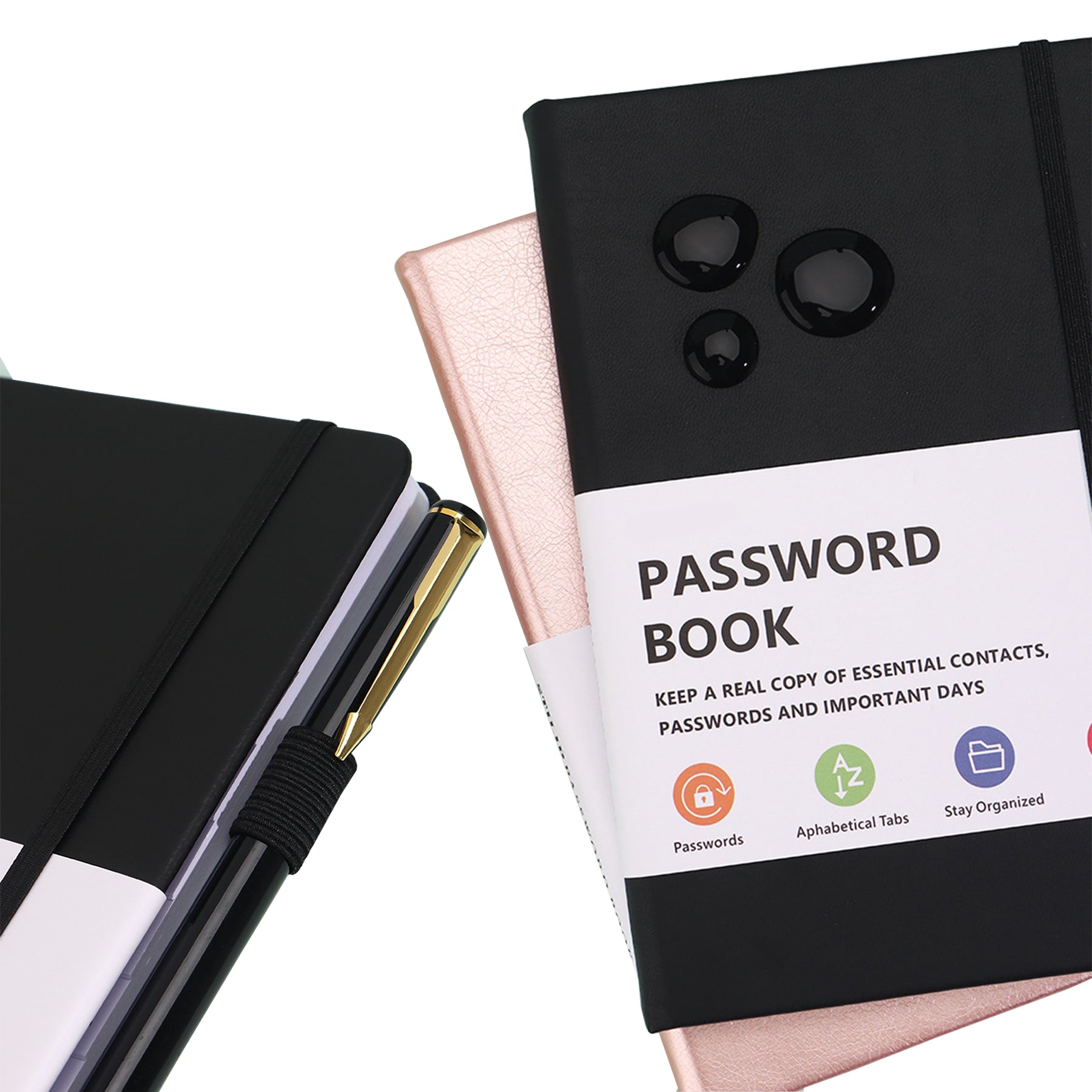 Bound Notebook English Address Book