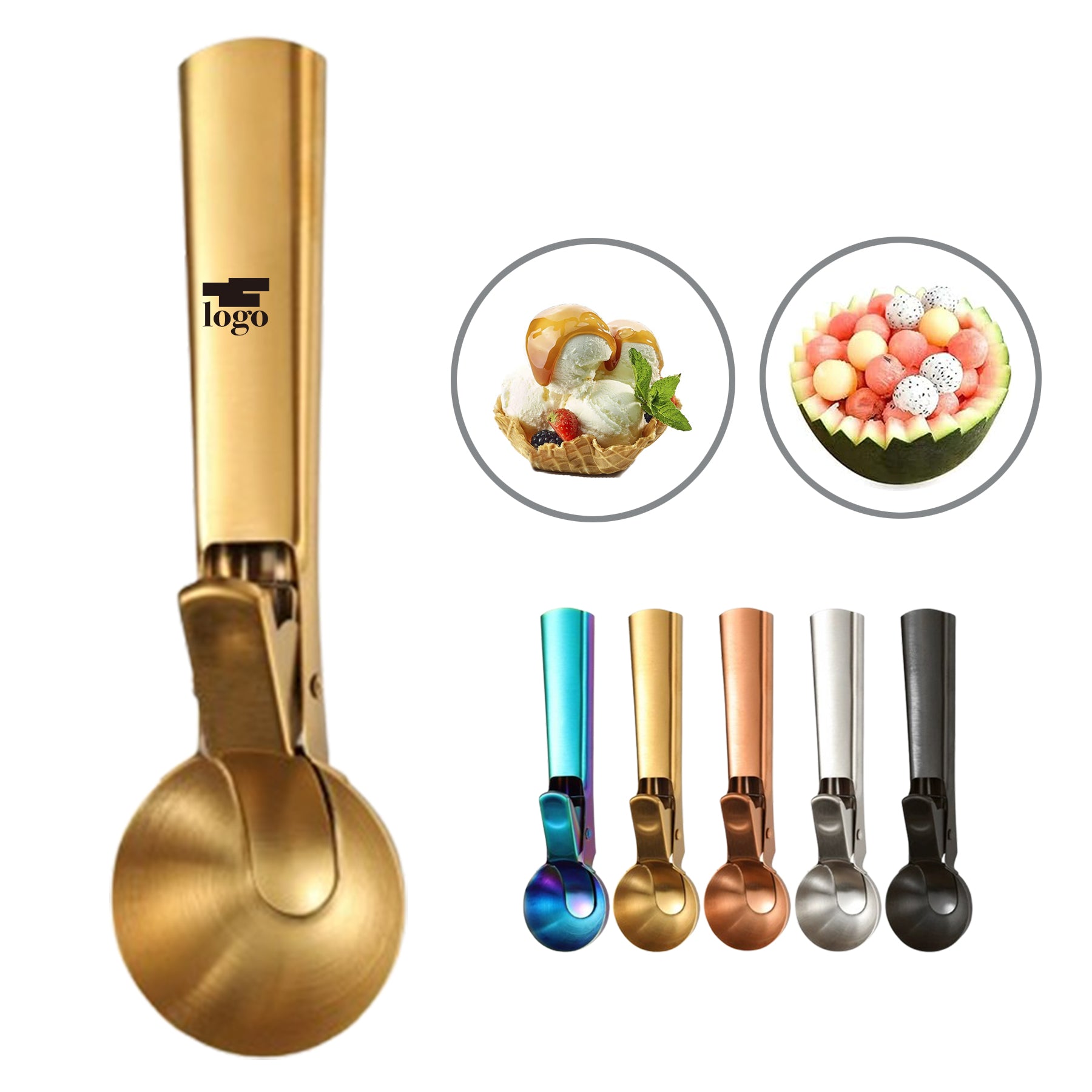 Stainless Steel Ice Cream Scoop