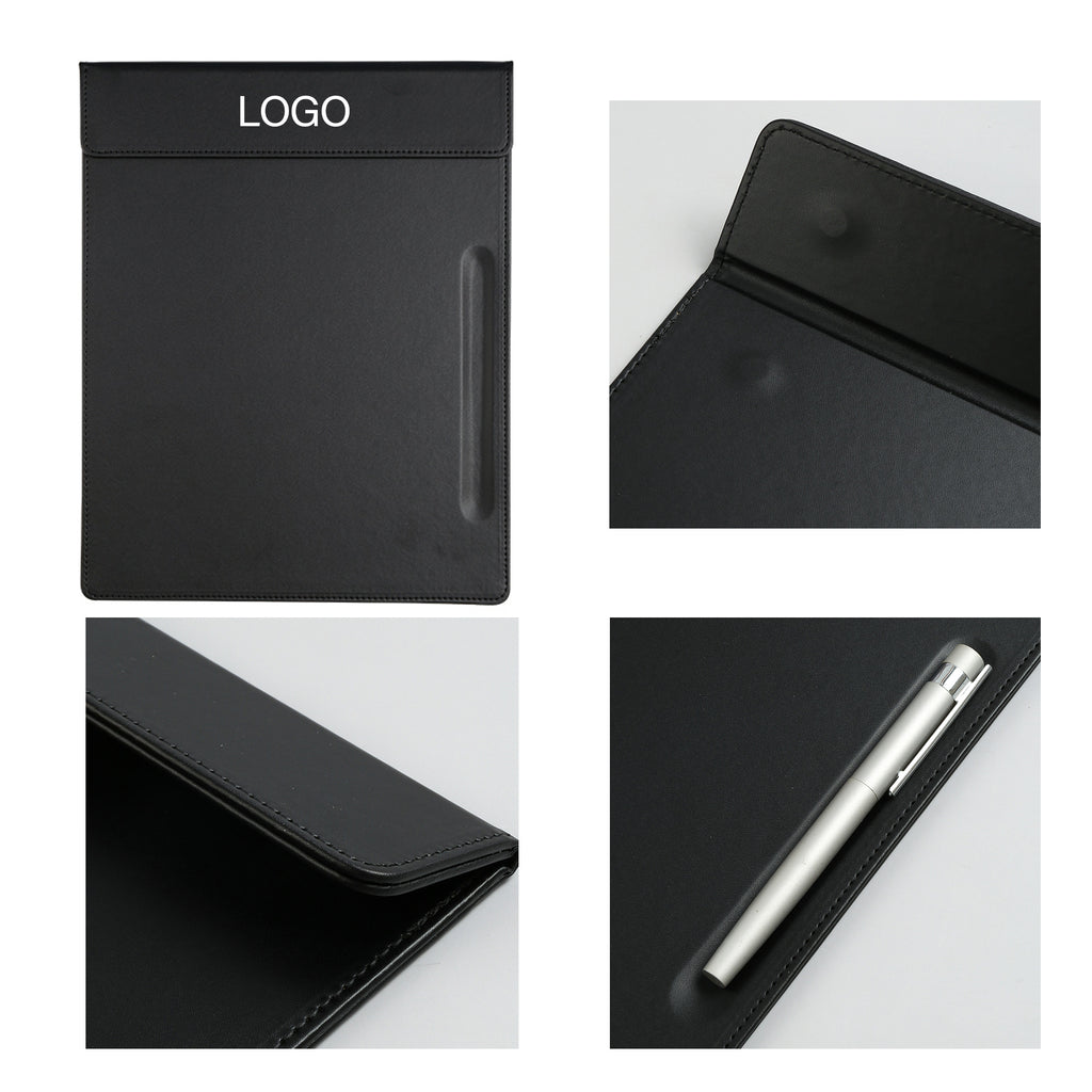 A4 PU Leather Clipboard Folder