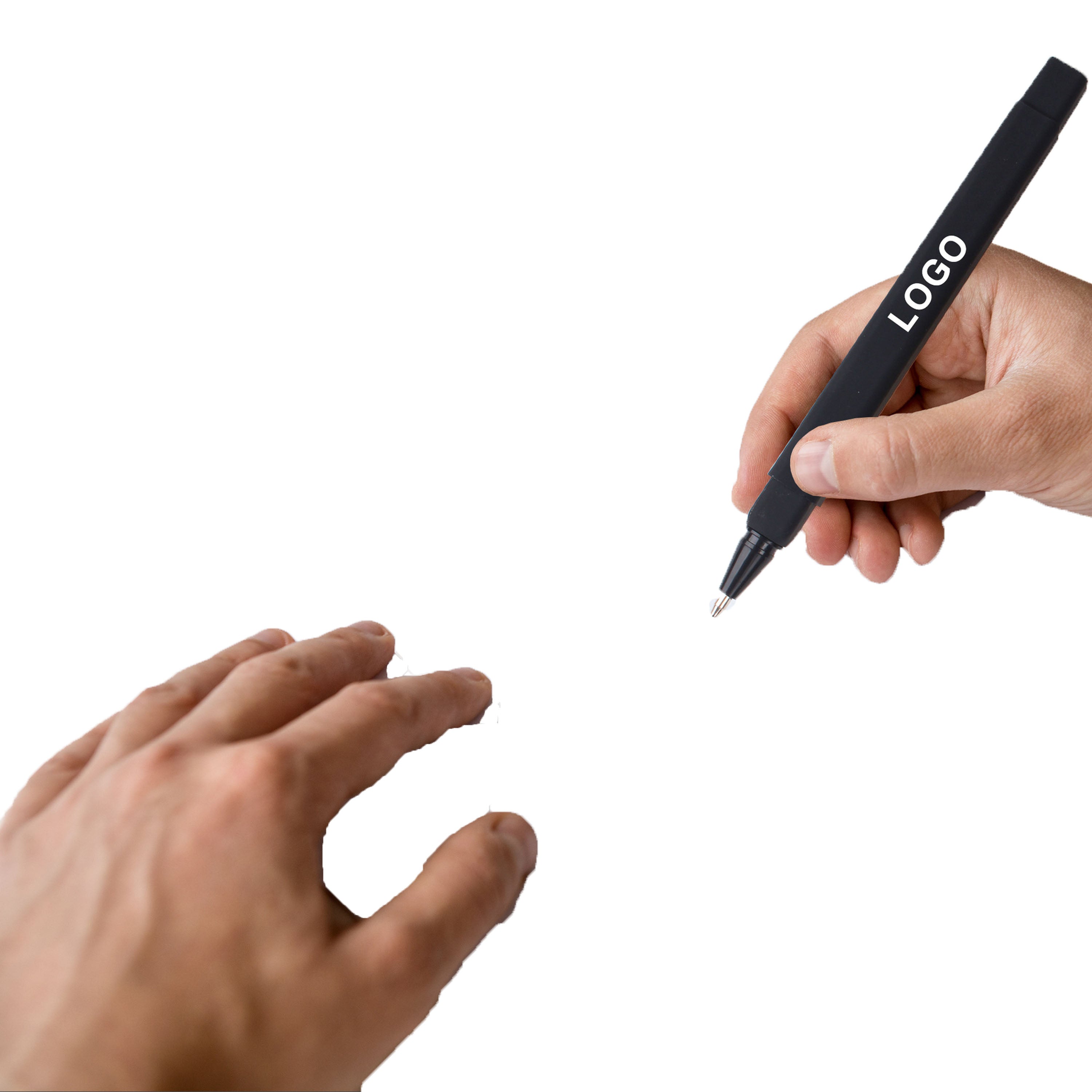 Black Abs Plastic Gel Pen